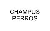 Champus / limpiadores